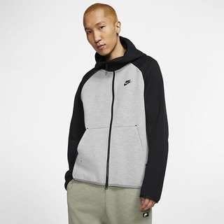 Hanorace Nike Sportswear Tech Fleece Full-Zip Barbati Gri Inchis Negrii | NSLX-29170